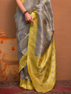 Multi Color Party Wear Silk Saree With Blouse Piece