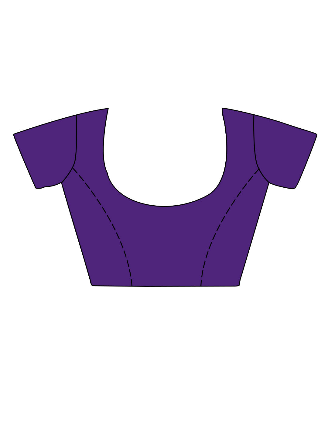 Lavender Kanjivaram Silk Saree With Blouse Piece