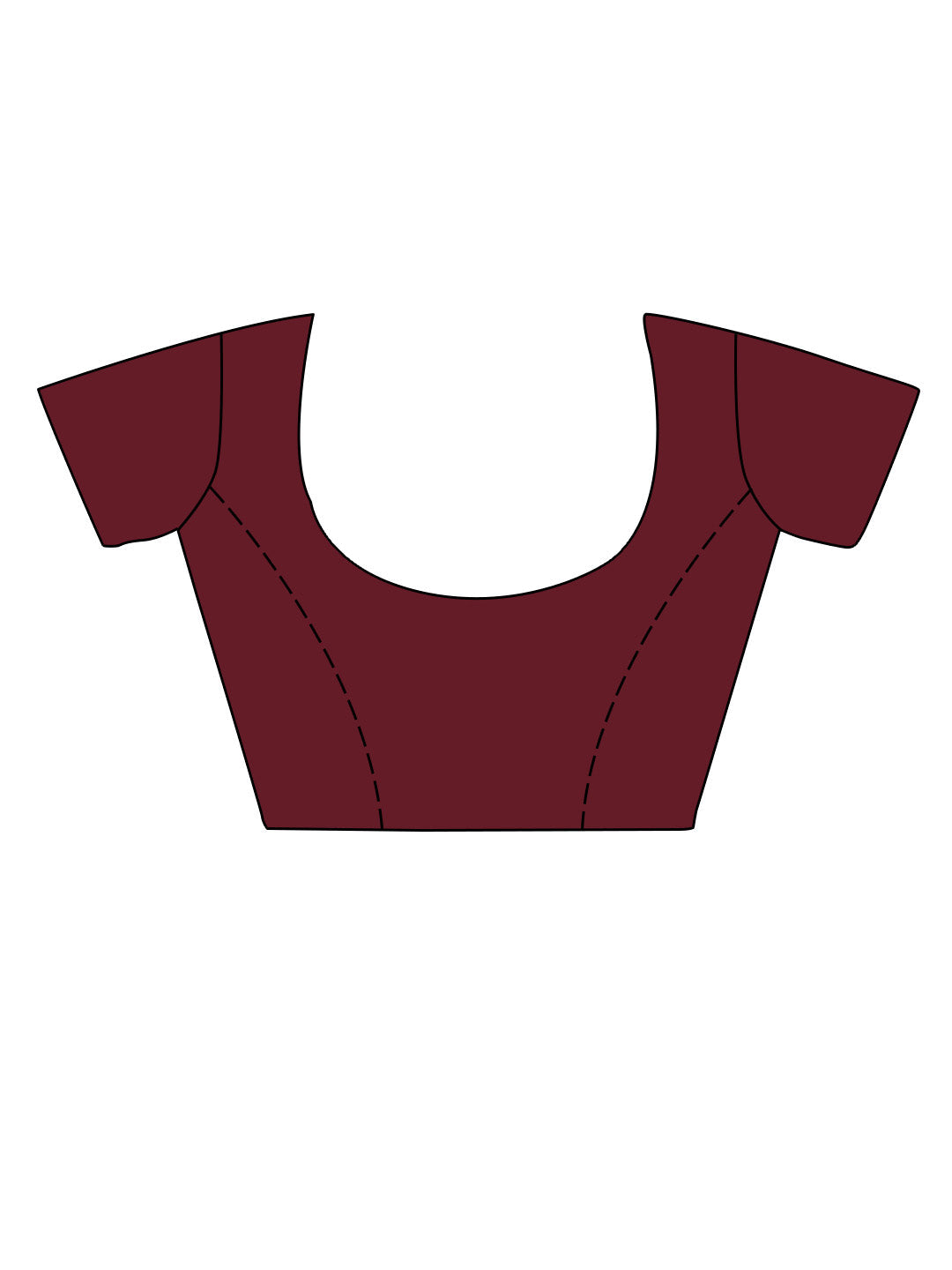 Grey  And Maroon Soft Silk Saree With Blouse Piece
