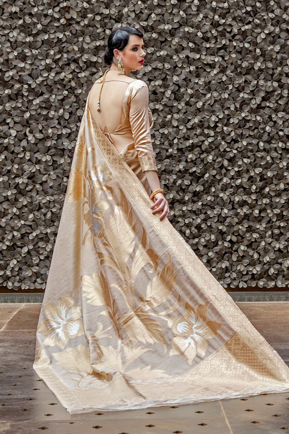 Grand Golden Banarasi Saree