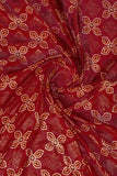 Dark Maroon Georgette Saree
