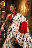 satin silk saree