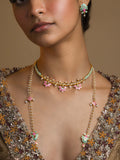 Navrai Majhi Necklace in Gold Plated Brass