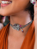 Rise Above Judgements Choker in 925 Silver