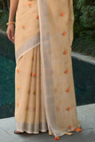 linen saree with price
