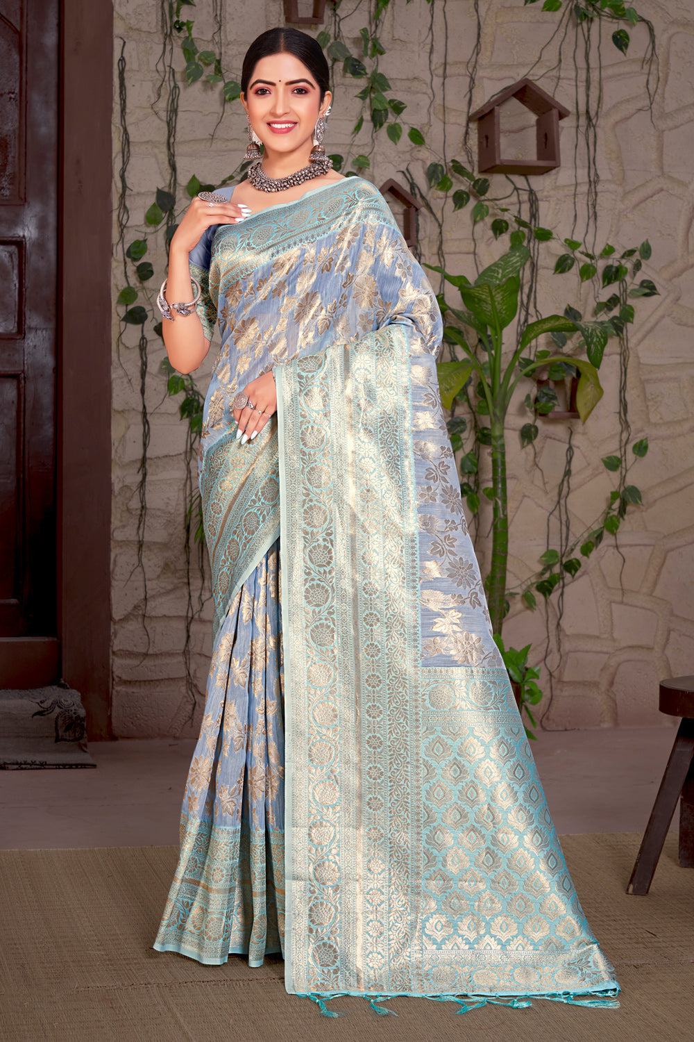 Organza Saree