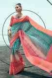 linen saree