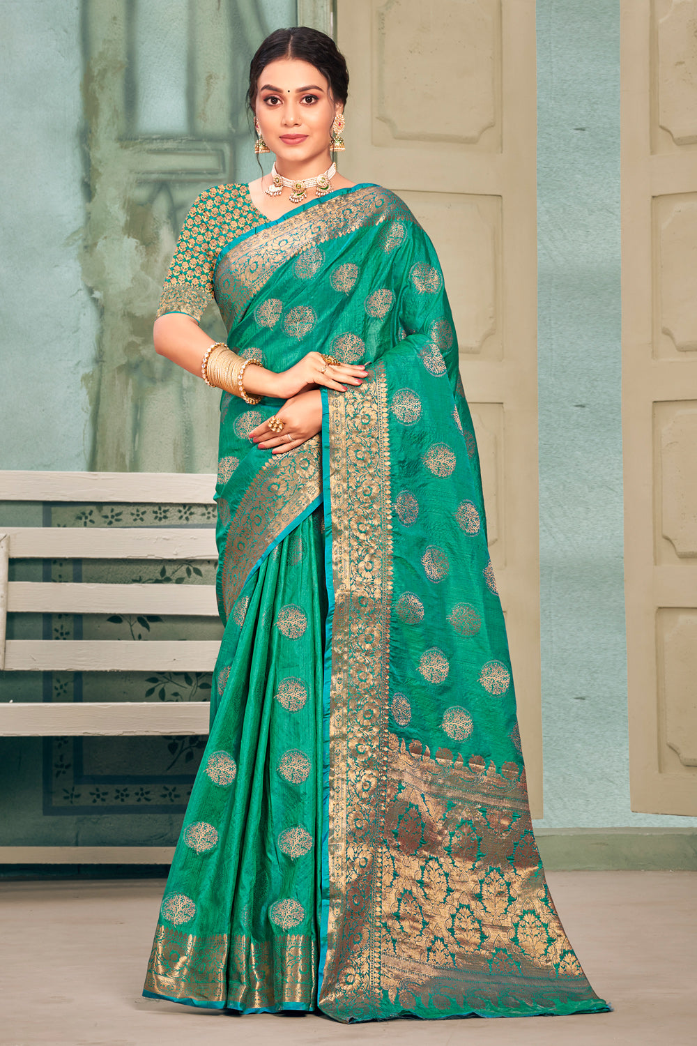 Cotton Silk Saree