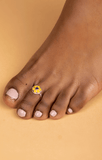 Buta Style Toe Rings in 925 Silver