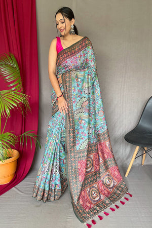 Multicolor Cotton Saree