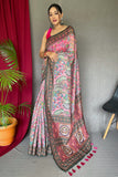 Cotton Kalamkari Saree