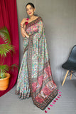 Cotton Kalamkari saree