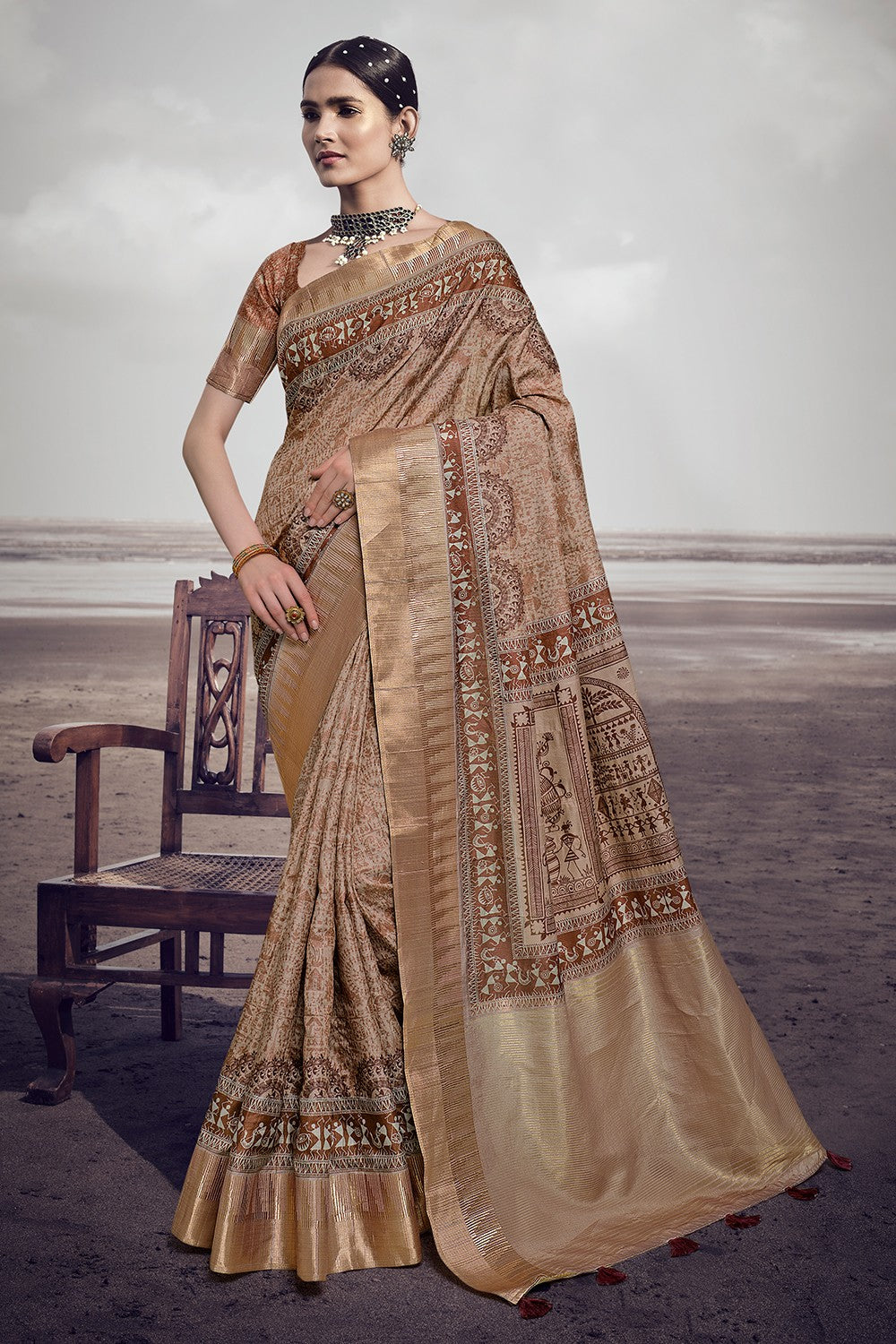 Chappa Silk Saree