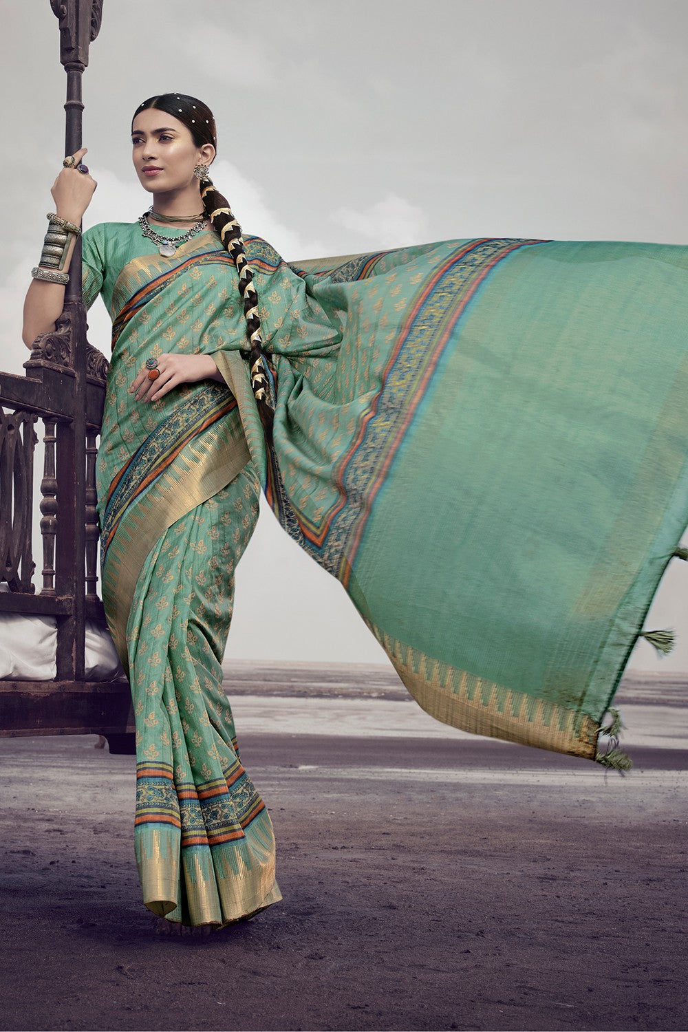 Chappa Silk Saree