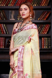 digital print saree blouse design