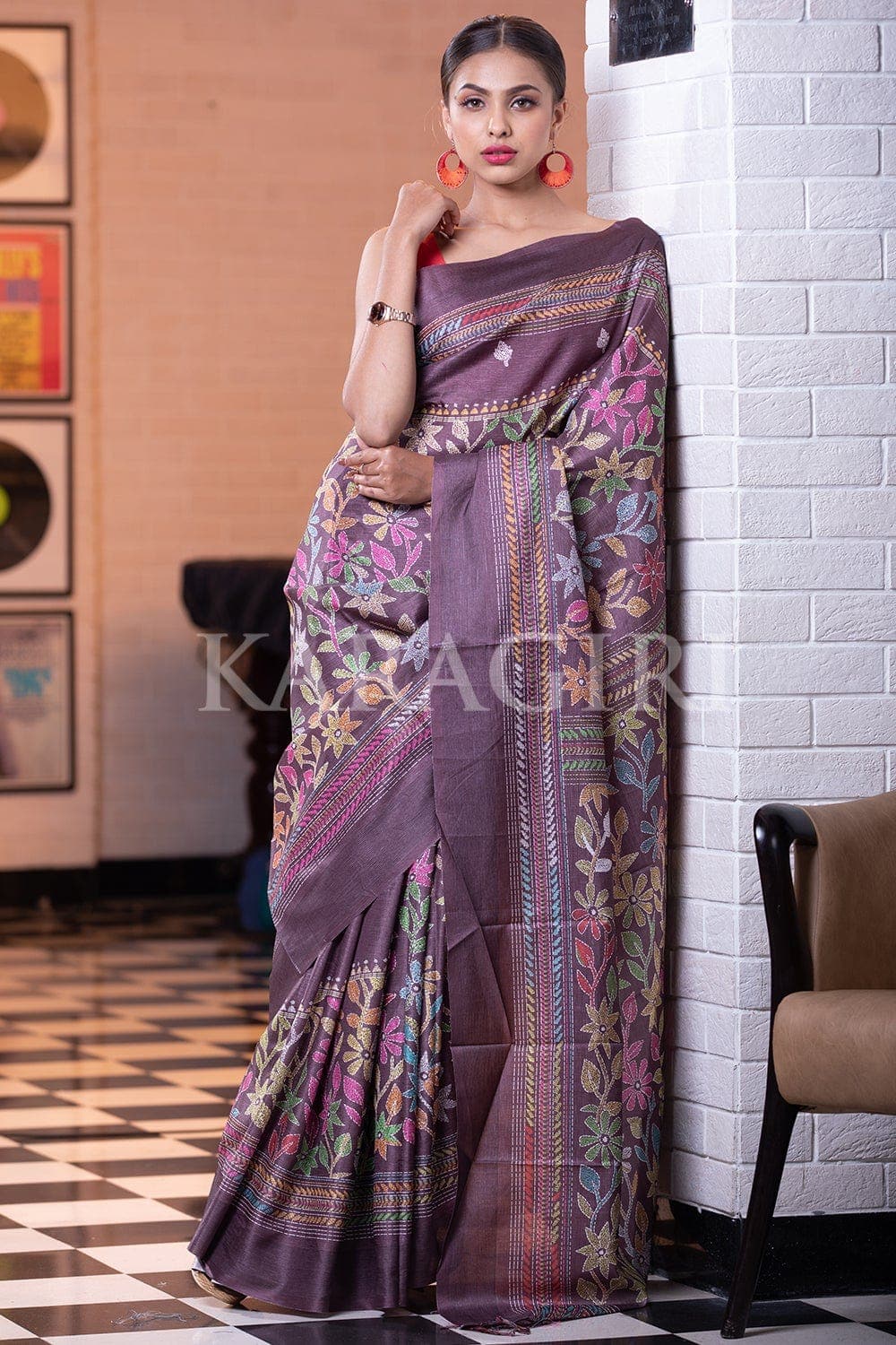 digital print sarees