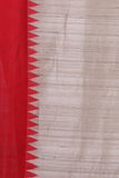 Buy Beautiful pastel brown handwoven pure kosa silk saree online-karagiri