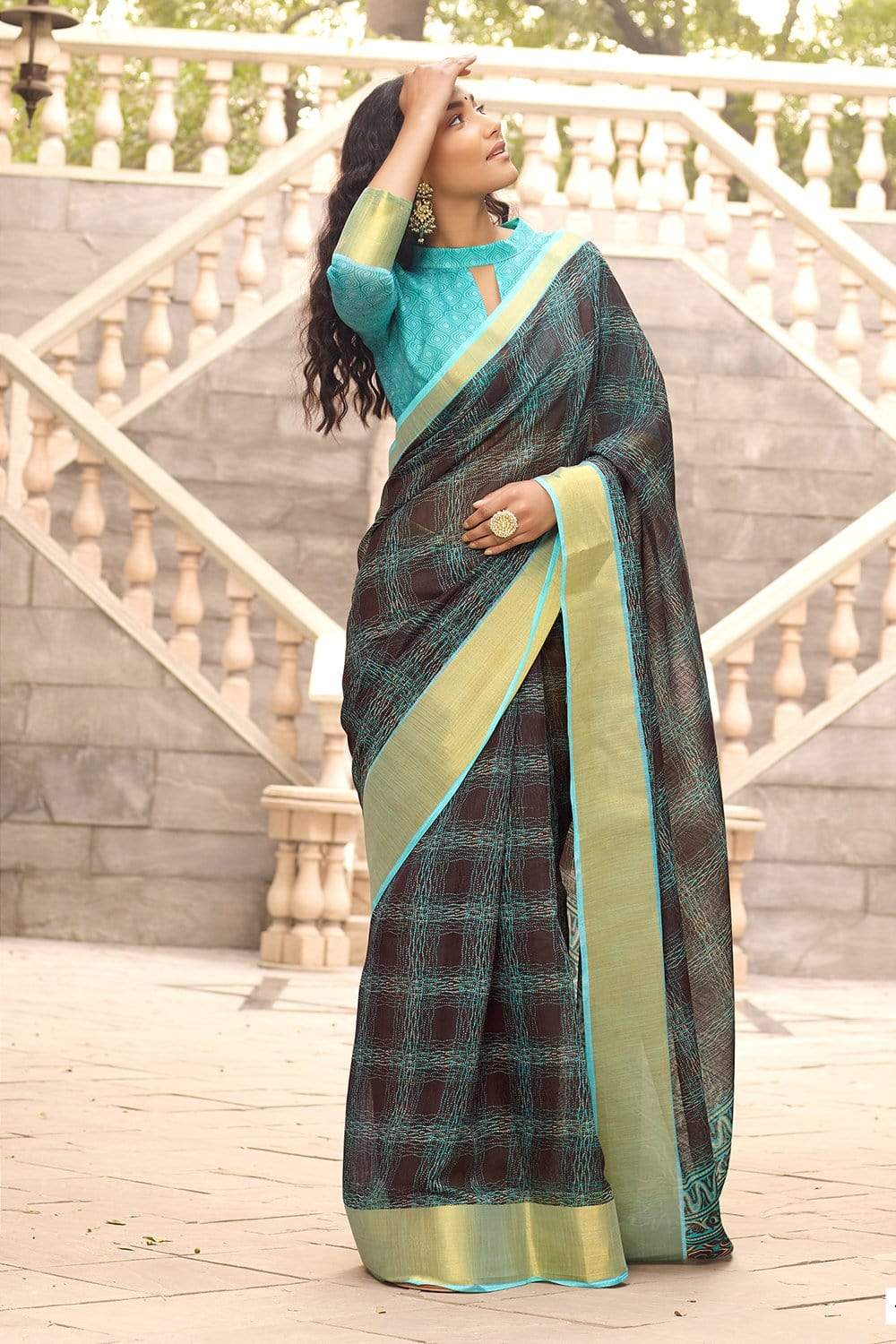 Black & Ash Handlooms Cotton Saree CSN3045 – East Star Handlooms