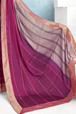 Chiffon Saree Magenta Pink Printed Chiffon Saree saree online