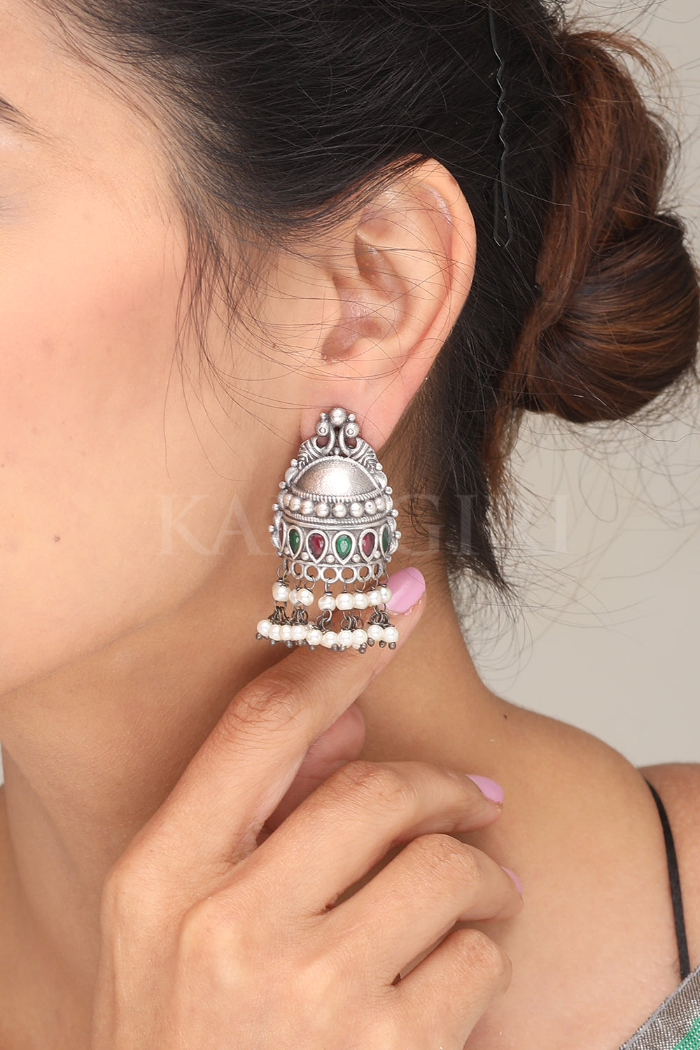 Silver Plated Small Earrings