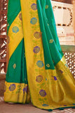 banarasi saree regal look 