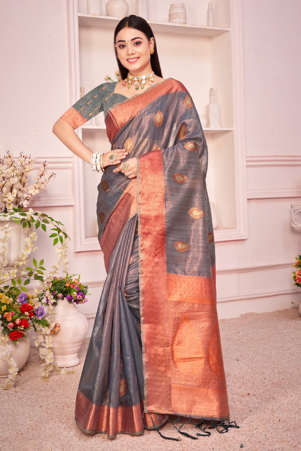 Organza Saree