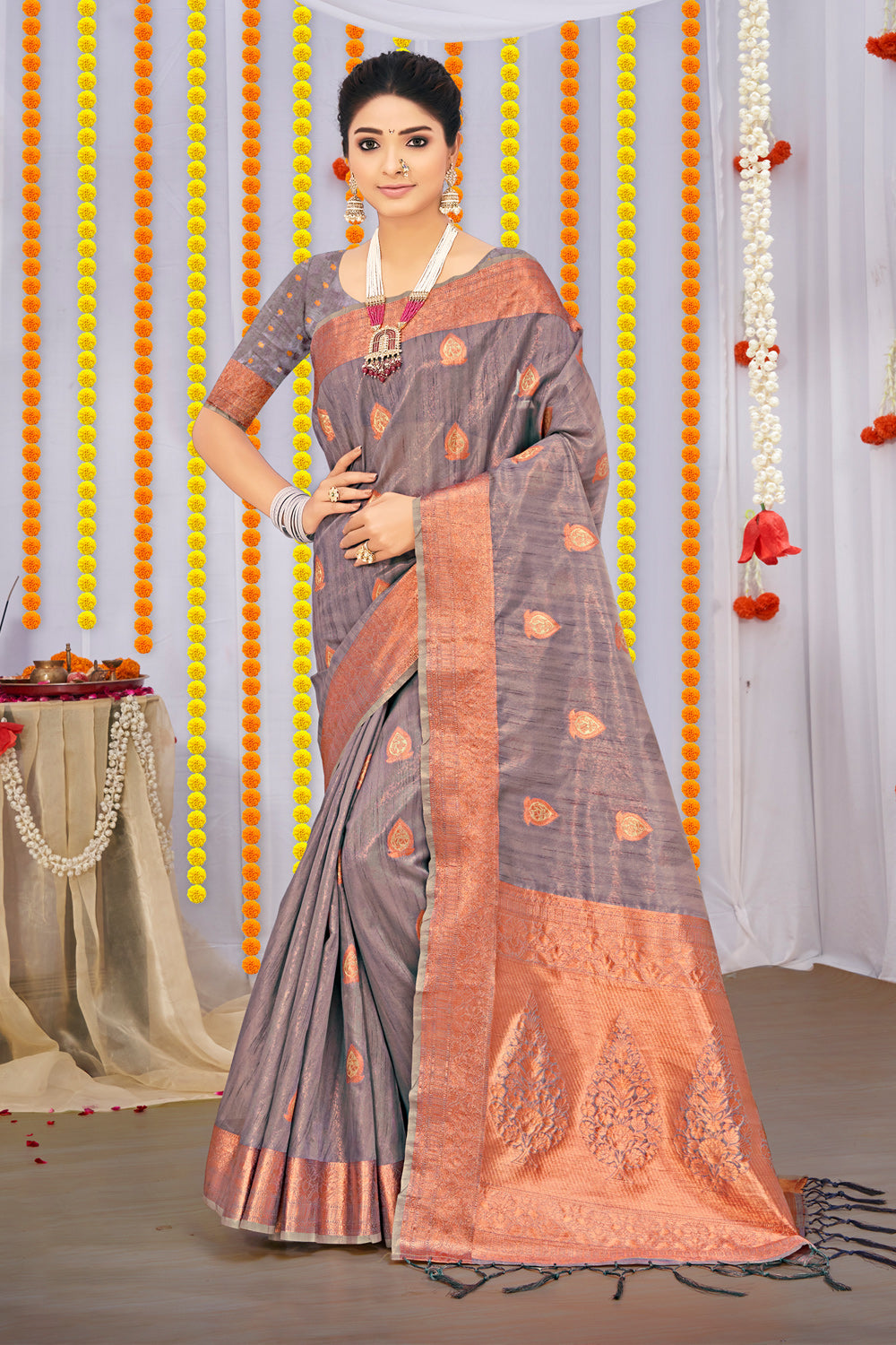 Organza Saree