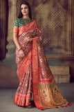 Walnut Brown Patola Saree