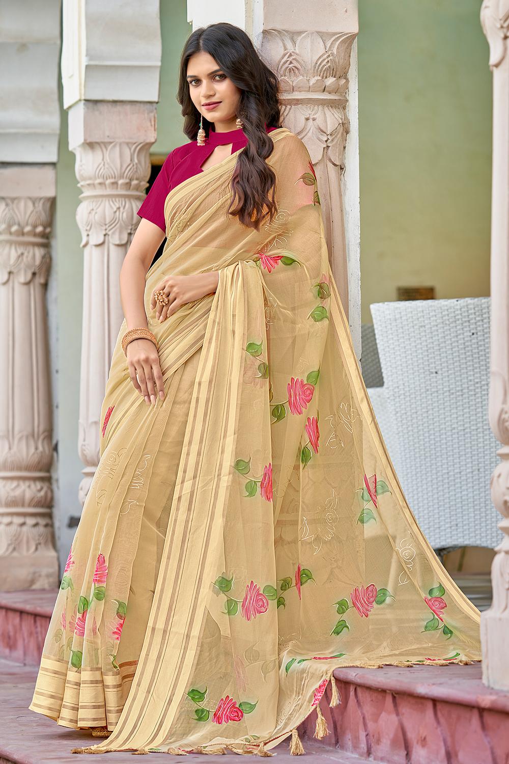 Laxmipati bandhani saree | BCS013 | Attractive Colours - AB & Abi Fashions