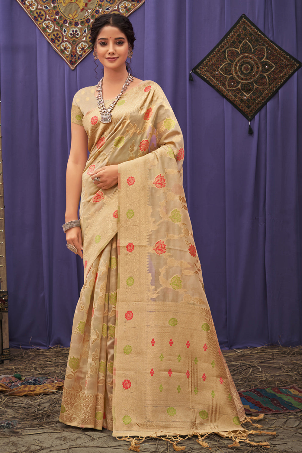 Organza Saree