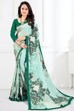 Multicolor Georgette Saree