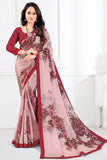 Multicolor Georgette Saree