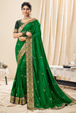 green south silk saree