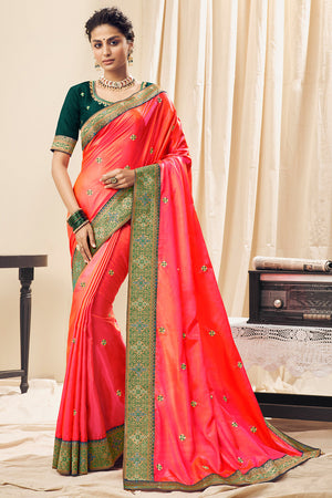 Buy online Distemper Work Saree from ethnic wear for Women by Sri Raja  Rajeshwari Sarees for ₹15500 at 0% off | 2024 Limeroad.com