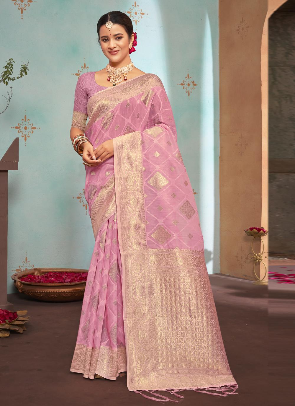 Organza Saree