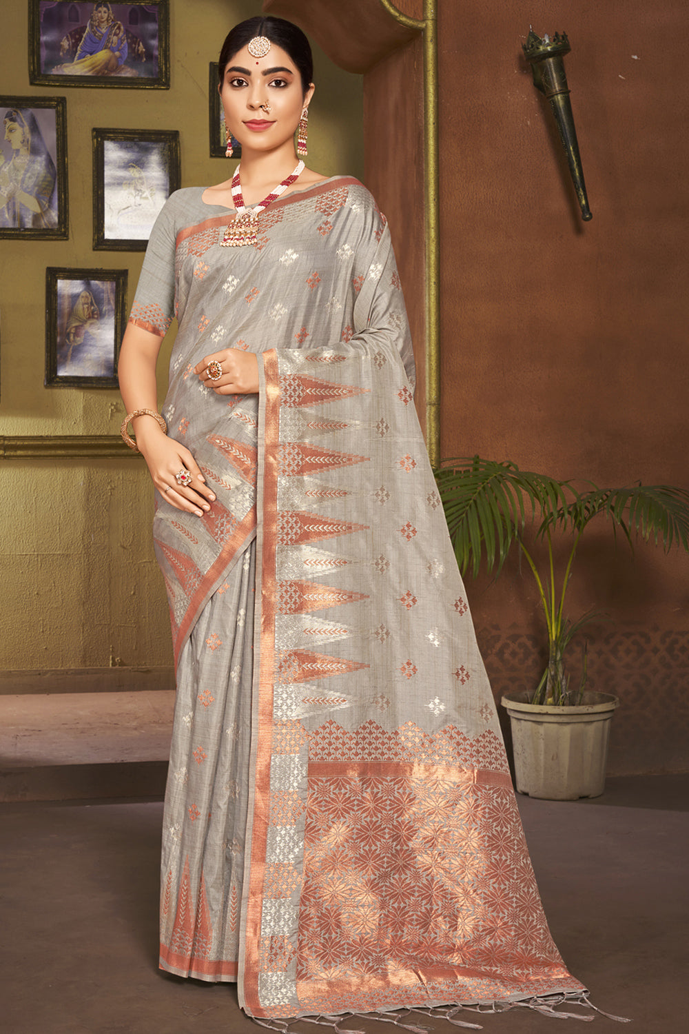 Organza Saree