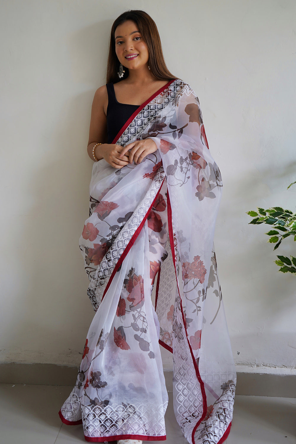 Organza Saree