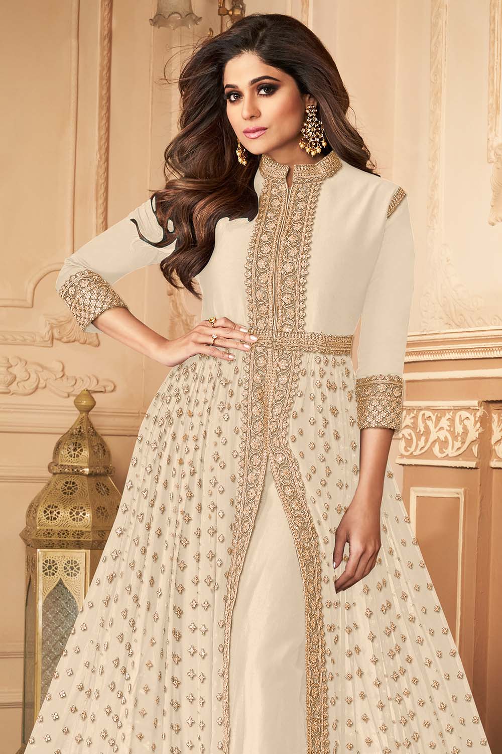 Kathak Anarkali/white Kathak Outfit/bollywood Anarkali Suit/customised Dress/indian  Dancewear/bollywood Outfit/white Anarkali Dress/stitched - Etsy