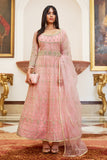 pink anarkali