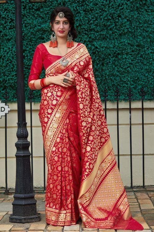 banarasi saree blouse designs