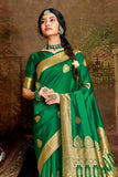 Banarasi Saree Basil Green Banarasi Saree saree online