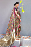 Banarasi Saree Black Woven Banarasi Brocade Saree saree online