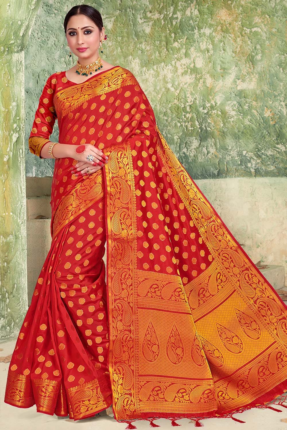 Brocade Kanjivarams – Prashanti Sarees