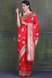 Banarasi Saree Imperial Red Banarasi Saree saree online