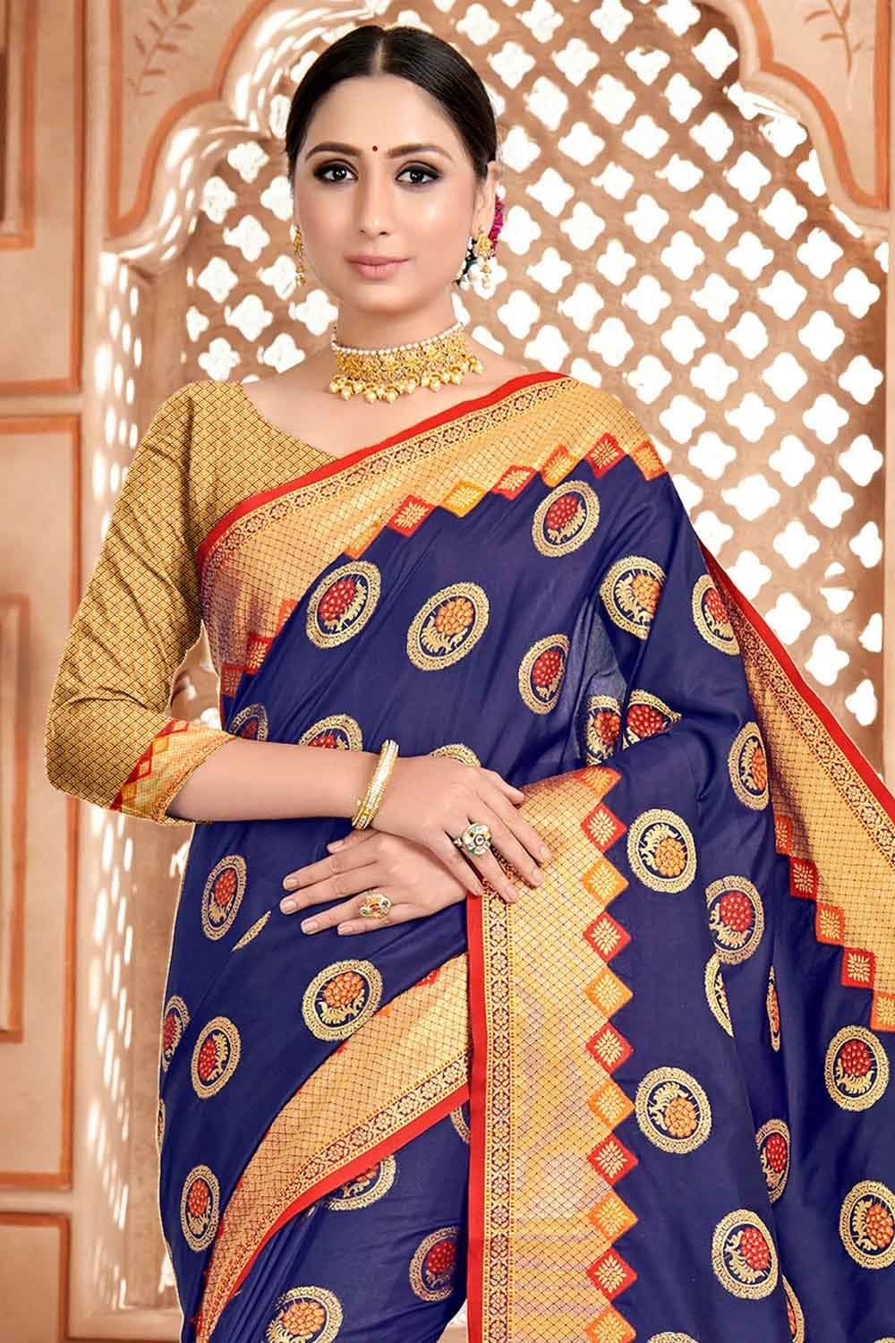 Dabu mull indigo sari | Cotton saree blouse designs, Latest silk sarees,  Cotton saree designs