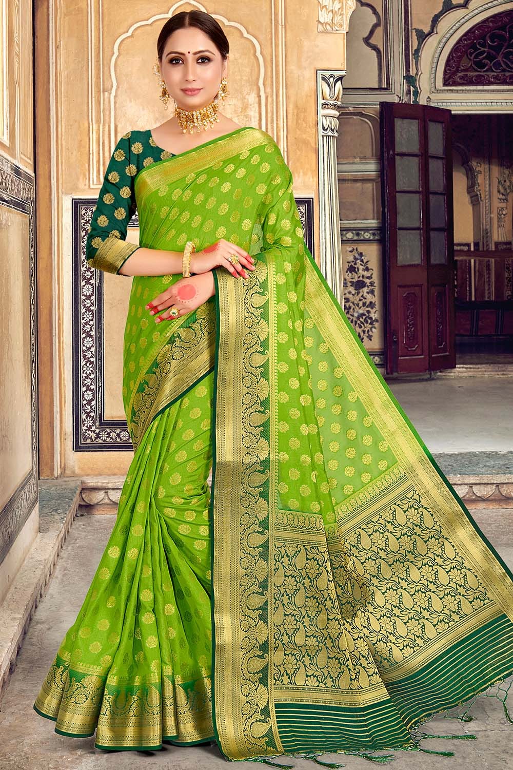 Cotton Sarees Online | Buy Handloom Pure Cotton Saree | Edhini