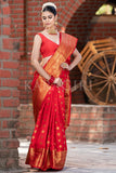 Banarasi Saree Orchid Red Banarasi Saree saree online