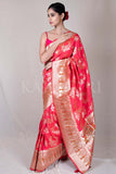 Radical Red Banarasi Saree