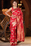 Banarasi Saree Red Banarasi Saree saree online