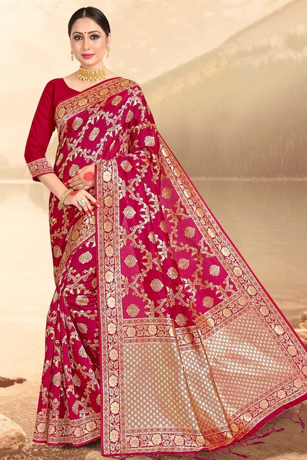 Beige Pure Georgette Banarasi Handloom Lehenga – Khinkhwab